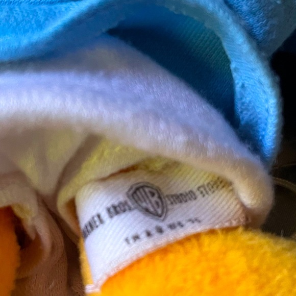 1995 Looney Tunes~Baby Tweety Bird~Musical Stuffed Toy - Picture 5 of 5